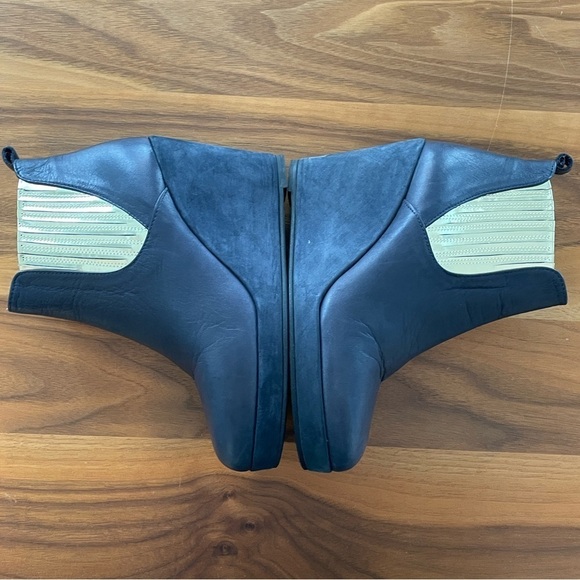 Mysuelly leather platform ankle boots size 5.5 - Picture 9 of 16